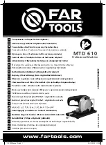 Preview for 1 page of Far Tools MTD 610 Manual