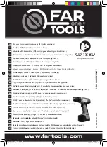 Far Tools one CD188D Original Manual Translation preview