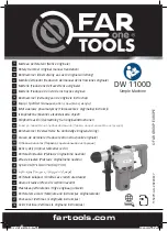 Far Tools One DW 1100D Original Manual Translation preview