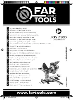 Preview for 1 page of Far Tools one JOS 250D Original Manual