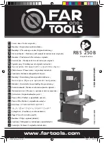 Far Tools ONE RBS 250B Manual preview