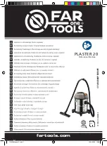 Far Tools PLASTER 20 Original Manual Translation preview