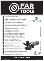 Far Tools PSB 1300 Original Manual Translation preview