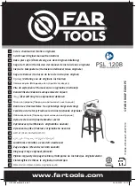 Far Tools PSL 120B Original Manual Translation preview