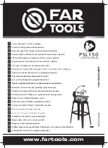 Preview for 1 page of Far Tools PSL150 Original Manual Translation