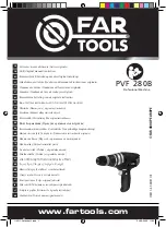 Far Tools PVF 280B Original Manual Translation preview