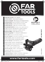 Far Tools RDP601 Manual preview