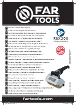 Far Tools REX 200 Original Manual preview