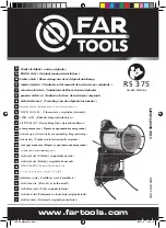 Far Tools RS 375 Original Manual preview