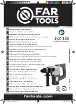 Far Tools SKC 800 Instructions Manual preview