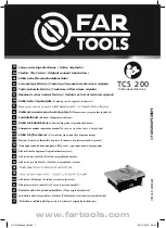 Preview for 1 page of Far Tools TCS 200 Original Manual Translation