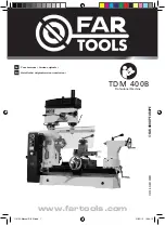 Far Tools TDM 400B Manual preview