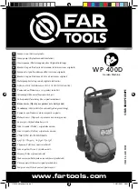 Preview for 1 page of Far Tools WP 400D Manual