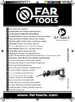 Preview for 1 page of Far Tools XF-Saw2 Manual