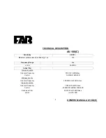 Предварительный просмотр 4 страницы FAR AV-100C Owner'S Manual