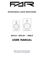 FAR AV6.D User Manual preview