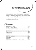 Preview for 19 page of FAR CB161W Instruction Manual