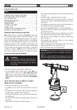 Предварительный просмотр 9 страницы FAR KJ 60-A Translation Of Original Instructions