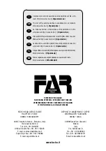 Предварительный просмотр 8 страницы FAR KJ28 Operating Instructions Manual