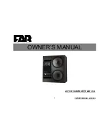 FAR LBE 36 A Owner'S Manual preview