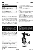 Preview for 10 page of FAR RAC 172 Instructions For Use Manual