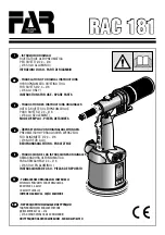 FAR RAC 181 Translation Of The Original Instructions preview