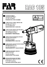 Предварительный просмотр 1 страницы FAR RAC 185 Instructions For Use Manual