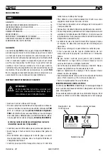 Предварительный просмотр 15 страницы FAR RAC 185 Instructions For Use Manual