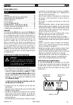 Preview for 23 page of FAR RAC 185 Instructions For Use Manual