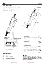 Preview for 5 page of FAR RAC 230 Operating Instructions And Spare Parts List