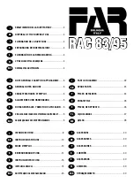 Preview for 3 page of FAR Rac 83 Instructions Manual