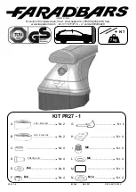 Preview for 1 page of Farad PR27-1 Manual