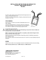 Faraday 8701 Installation Instructions And Wiring preview