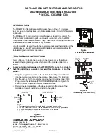 Preview for 1 page of Faraday 8702 Installation Instructions