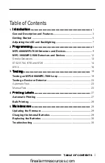 Preview for 3 page of Faraday 8720 User Manual