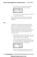 Preview for 20 page of Faraday 8720 User Manual