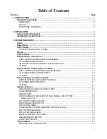 Preview for 2 page of Faraday LW401 Operation, Installation, And Maintenance Manual