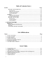 Предварительный просмотр 3 страницы Faraday LW401 Operation, Installation, And Maintenance Manual