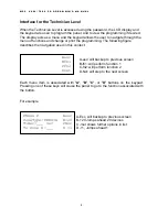 Preview for 8 page of Faraday MPC-6000 Programming Manual