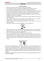 Preview for 7 page of Faraone ELEVAH 40 MOVE PICKING Use And Maintenance Instructions