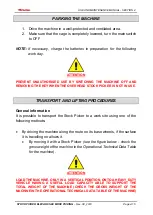 Preview for 44 page of Faraone LEVAH 65 MOVE PICKING Use And Maintenance Instructions