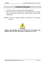 Preview for 51 page of Faraone PKS 1200E Use And Maintenance Instructions