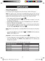 Preview for 8 page of Farberware 103736 Instructions Manual