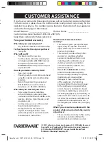 Preview for 15 page of Farberware 103736 Instructions Manual