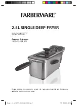 Preview for 1 page of Farberware 103737 User Manual