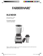Farberware 103742 Use And Care Manual предпросмотр
