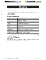 Preview for 13 page of Farberware 104554 Use And Care Manual