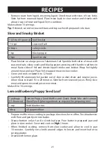 Preview for 23 page of Farberware 104554 User Manual