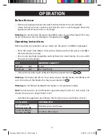 Preview for 6 page of Farberware 104558 Owner'S Manual