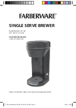 Farberware 201762 Manual preview